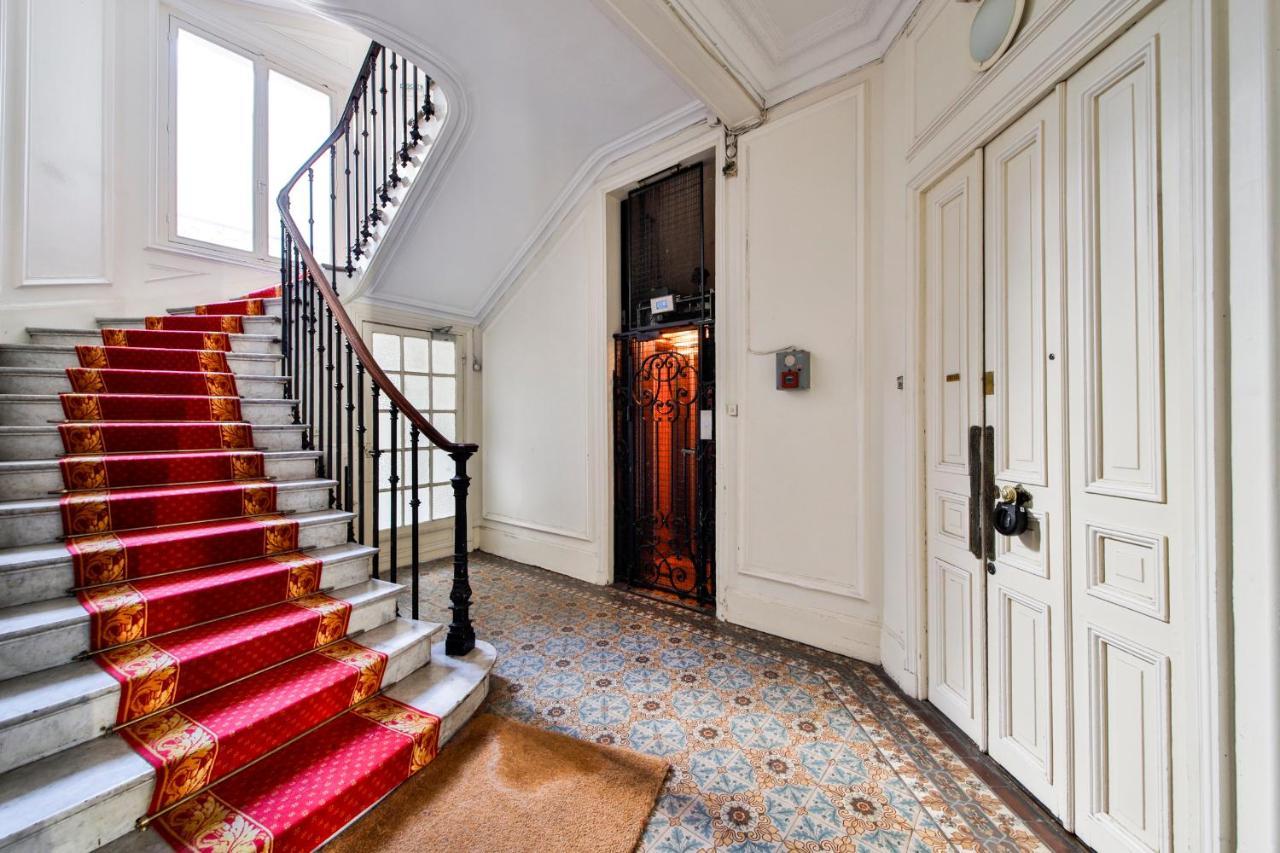 شقة #Arc Detriomphe #Trocadero #Style Haussmanien#Ac باريس المظهر الخارجي الصورة